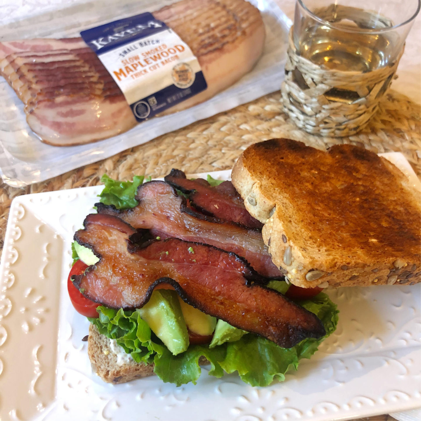 Ultimate BLT Sandwich with Kayem Maplewood Bacon Rosa Diana